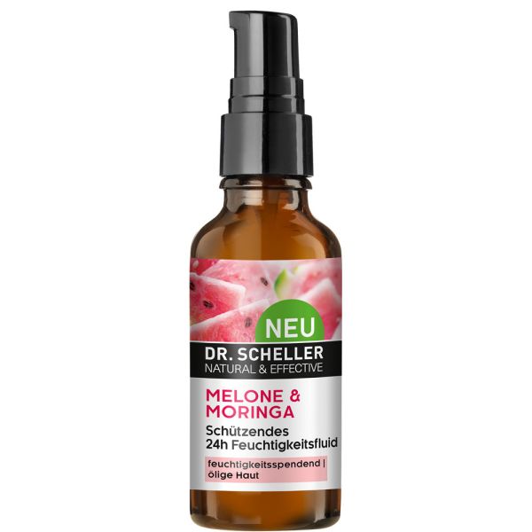 Dr. Scheller MELONE & MORINGA Schützendes 24h Feuchtigkeitsfluid Dr. Scheller MELONE & MORINGA Schützendes 24h Feuchtigkeitsfluid