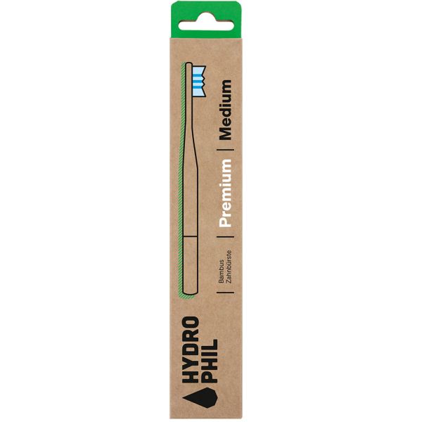 Hydrophil Bambus-Zahnbürste Premium Medium Hydrophil Bambus-Zahnbürste Premium Medium