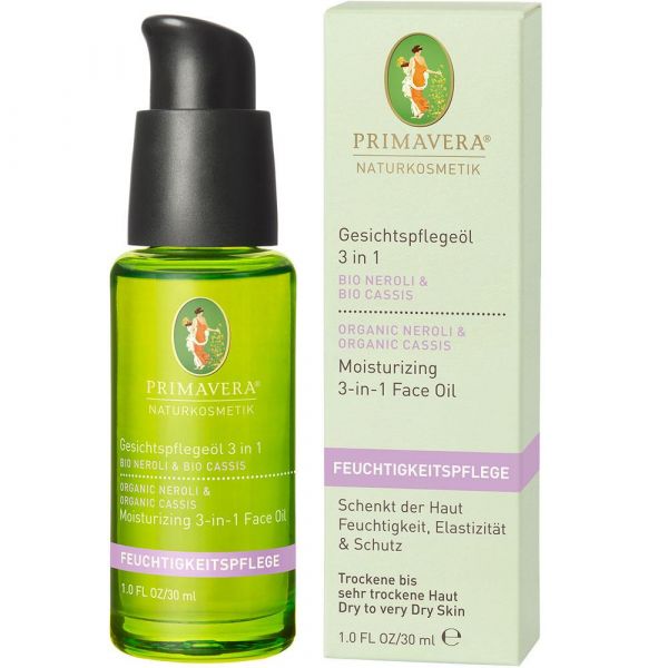 Primavera Gesichtspflegeöl Neroli Cassis