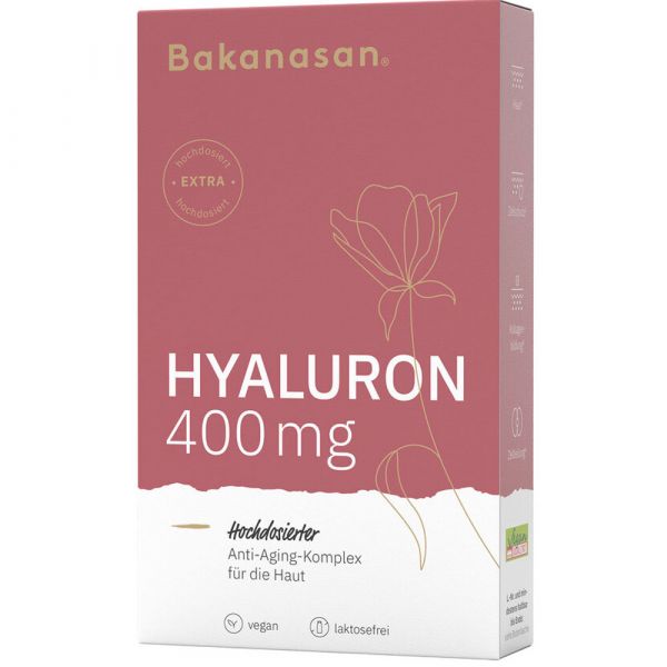 Bakanasan Hyaluron 400mg 30 Kapseln