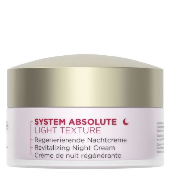ANNEMARIE BÖRLIND SYSTEM ABSOLUTE Regenerierende Nachtcreme Leichte Texture