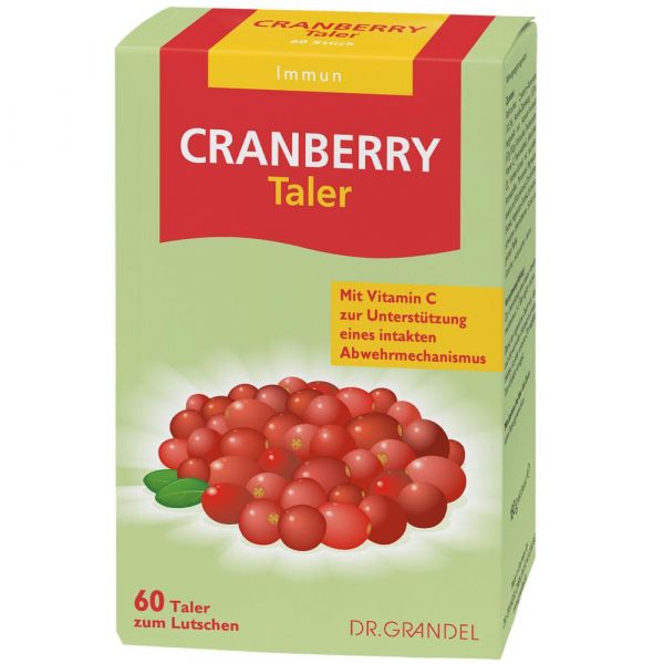 Dr. Grandel Cranberry Cerola Taler 60 Stück