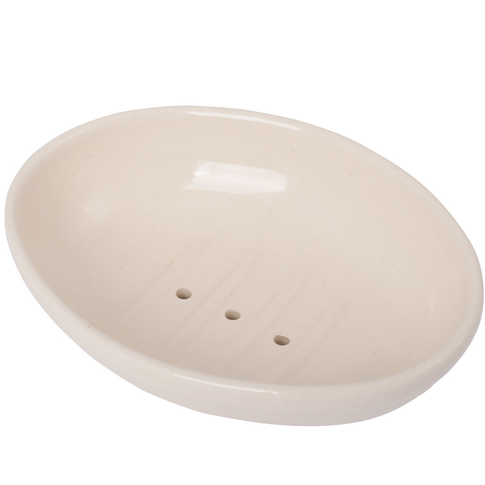 Redecker Porte-savon beige uni - Redecker