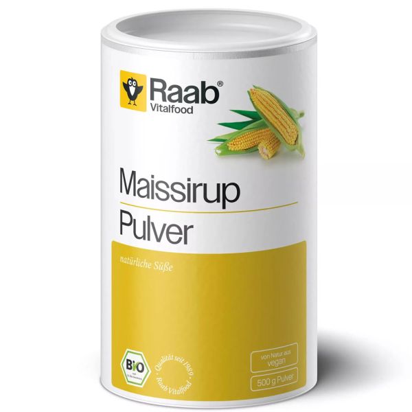 Raab Vitalfood Maissiruppulver Dose bio