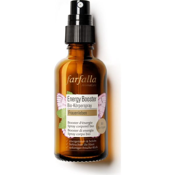 Farfalla Bio-Körperspray Energy Booster Frauenleben