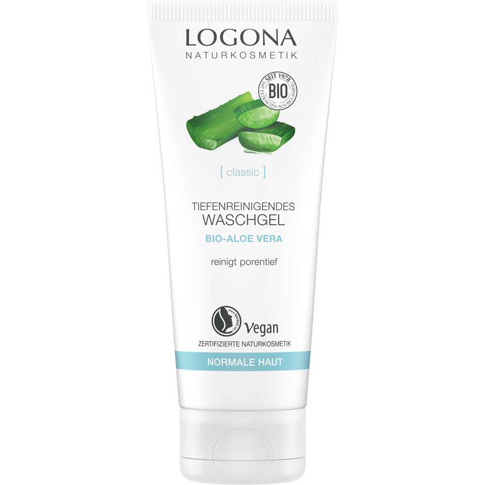 Logona Tiefenreinigendes Waschgel Bio-Aloe Vera | Bio-Naturel.de