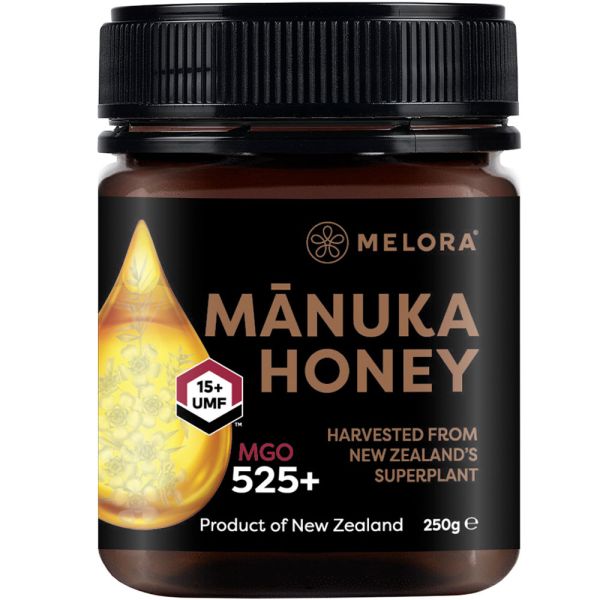 Melora Manuka-Honig MGO 525+ UMF 15+ monofloral 250g