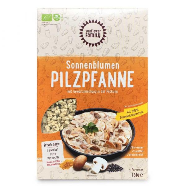 Sunflower Family Sonnenblumen Plizpfanne bio mit Gewürzmischung Sunflower Family Sonnenblumen Plizpfanne bio mit Gewürzmischung