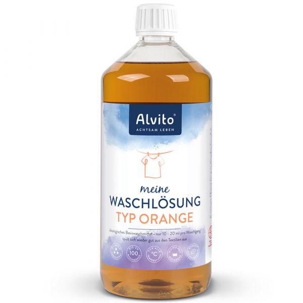 Alvito WaschLösung orange 1 Liter Alvito WaschLösung orange 1 Liter