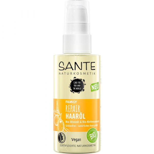 Sante Repair Haaröl Bio-Olivenöl & Klettensamenöl