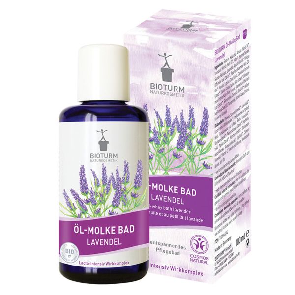 Bioturm Öl-Molke Bad Lavendel 100ml