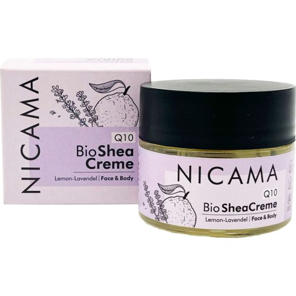NICAMA Q10 Bio Sheacreme Lemon-Lavendel