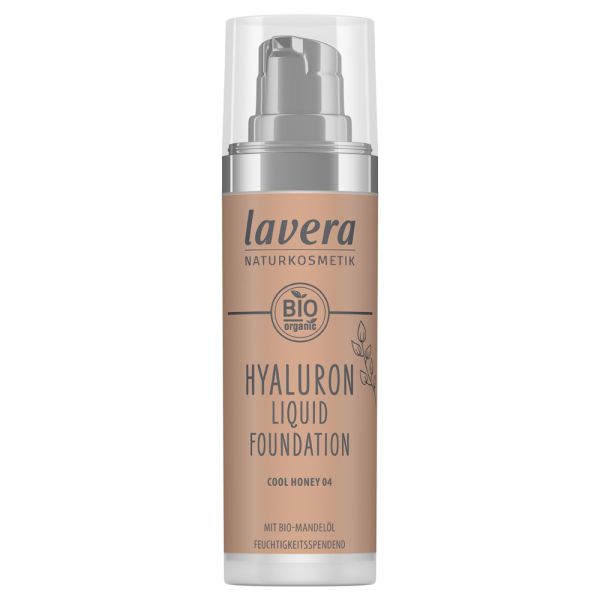 Lavera HYALURON LIQUID FOUNDATION Cool Honey 04