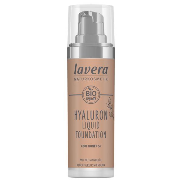 Lavera HYALURON LIQUID FOUNDATION Cool Honey 04
