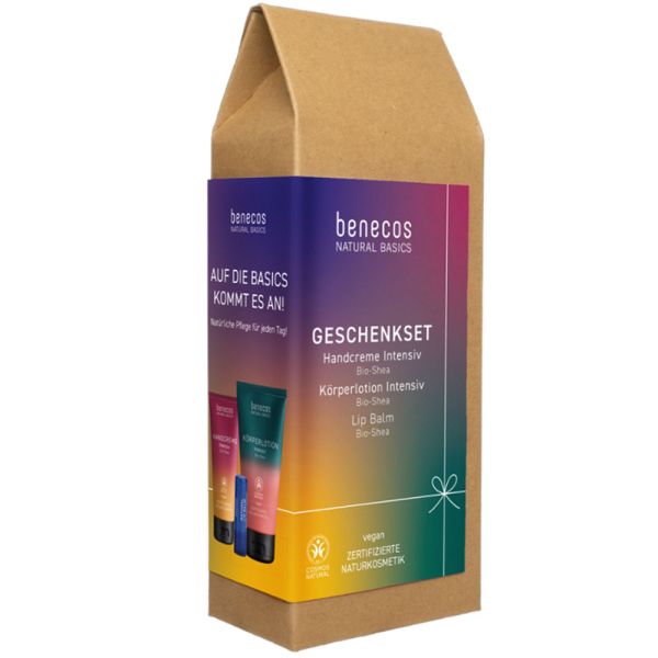 Benecos Geschenkset Intensiv Hand Körper Lippen Benecos Geschenkset Intensiv Hand Körper Lippen