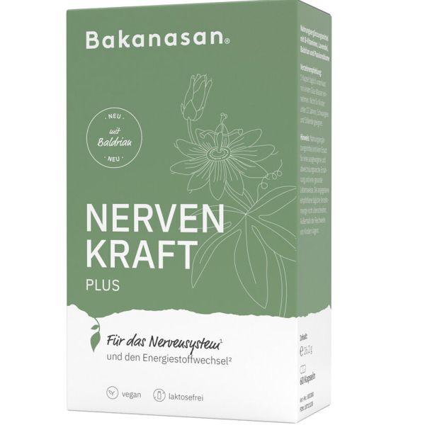 Bakanasan Nervenkraft 60 Kapseln Bakanasan Nervenkraft 60 Kapseln