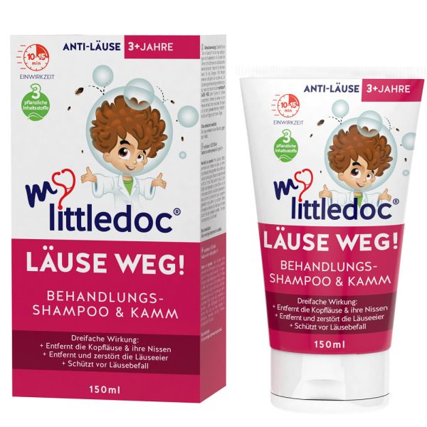 mylittledoc LÄUSE WEG! Shampoo & Kamm