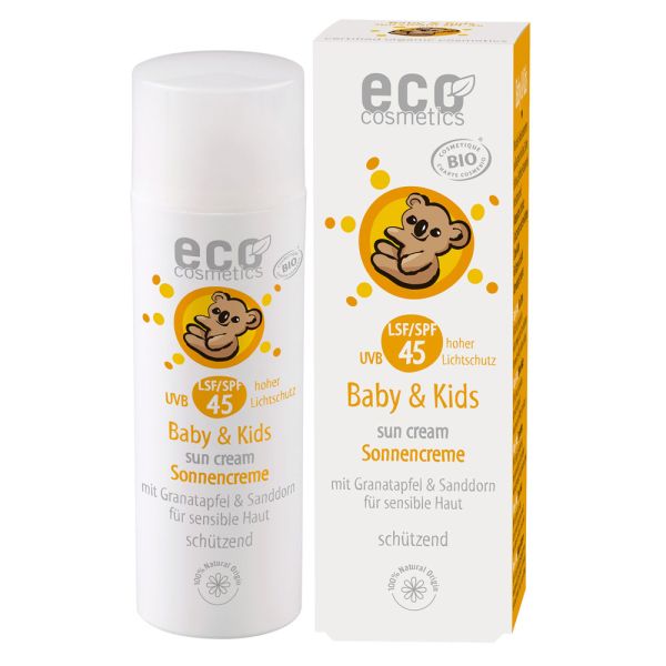 Eco Cosmetics Baby & Kids Sonnencreme LSF 45