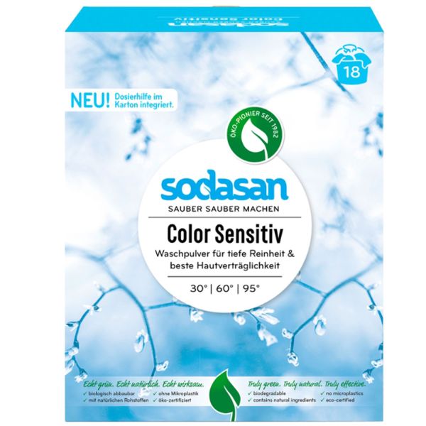 Sodasan Color Waschpulver Sensitiv Sodasan Color Waschpulver Sensitiv