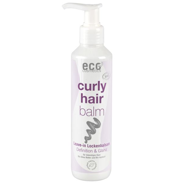 Eco Cosmetics Leave-in Lockenbalsam mit Bio Shea Butter und Bio Jojobaöl Eco Cosmetics Leave-in Lockenbalsam mit Bio Shea Butter und Bio Jojobaöl