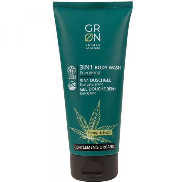 Grön Body Wash 3in1 Hemp & Hop