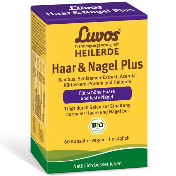 Luvos Haar und Nagel Plus Kapseln 60 Stück