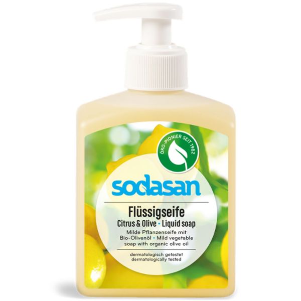 Sodasan Citrus-Olive Seife liquid  300ml