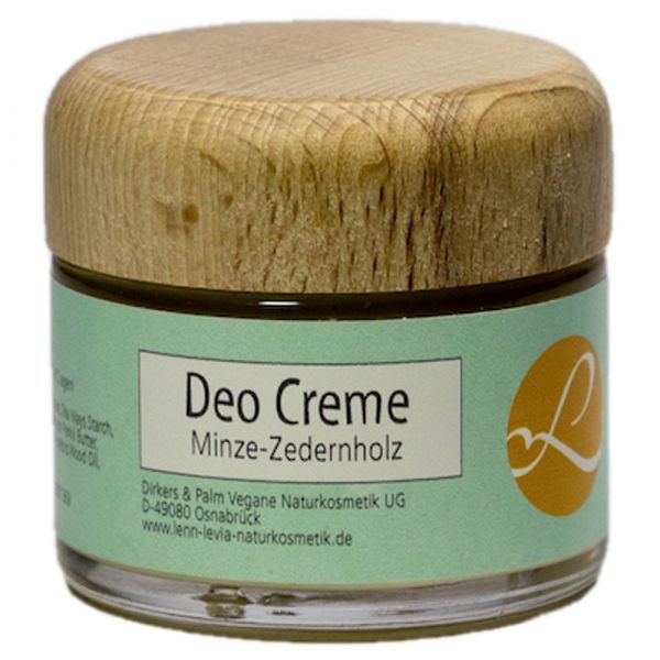 Lenn & Levia Deo Creme Minze-Zedernholz