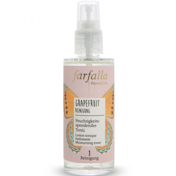 Farfalla Grapefruit Reinigung Feuchtigkeitsspendendes Tonic 80ml
