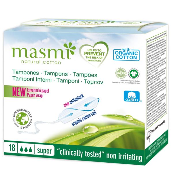Masmi Bio Tampons Super Masmi Bio Tampons Super