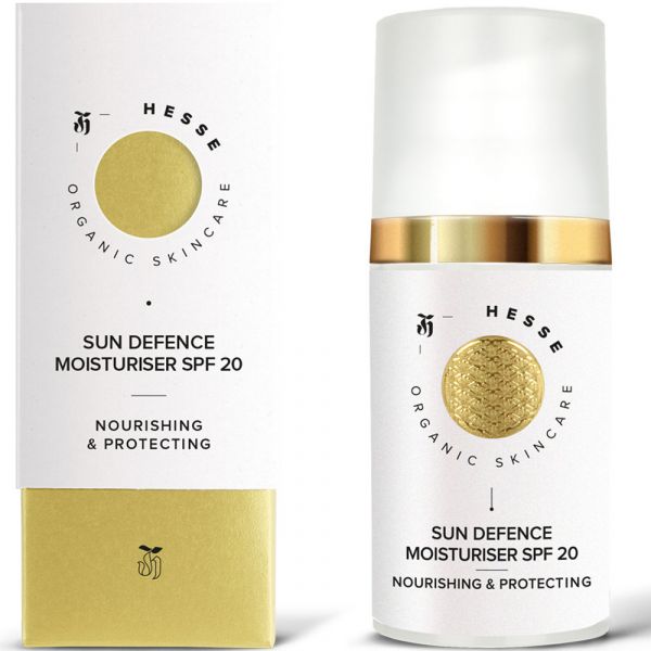 Hesse Organic Skincare SUN DEFENCE MOISTURISER SPF 20 NOURISHING & PROTECTING Hesse Organic Skincare SUN DEFENCE MOISTURISER SPF 20 NOURISHING & PROTECTING