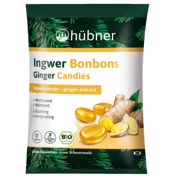 Hübner Ingwer Bonbons Hübner Ingwer Bonbons