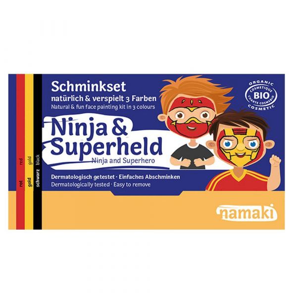 Namaki Cosmetics Schminkset Ninja & Superheld