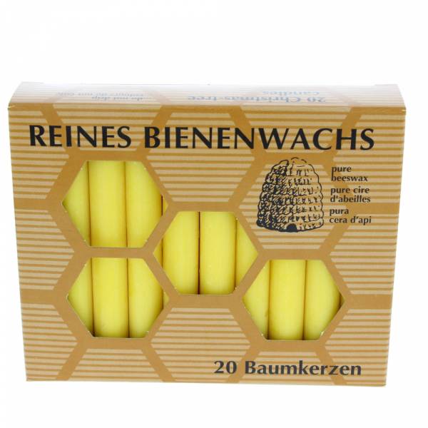 Kerzenfarm Hahn Bienenwachs Baumkerzen
