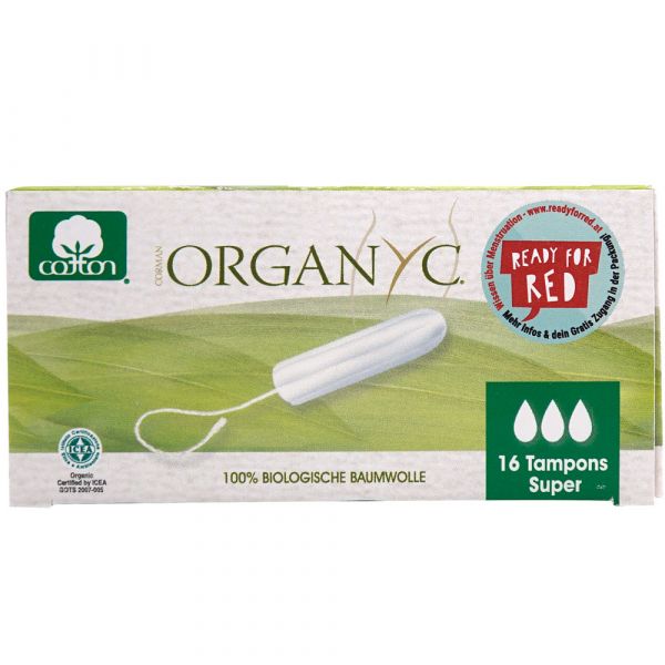Organyc Tampons Super 16 Stück Organyc Tampons Super 16 Stück