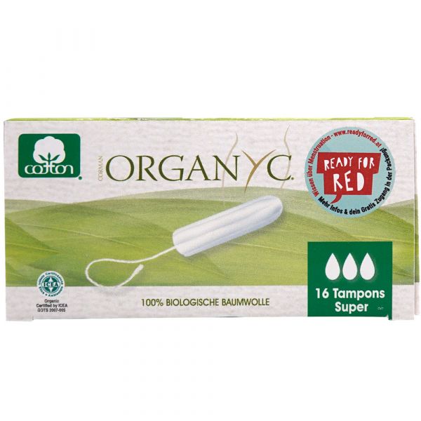 Organyc Tampons Super 16 Stück