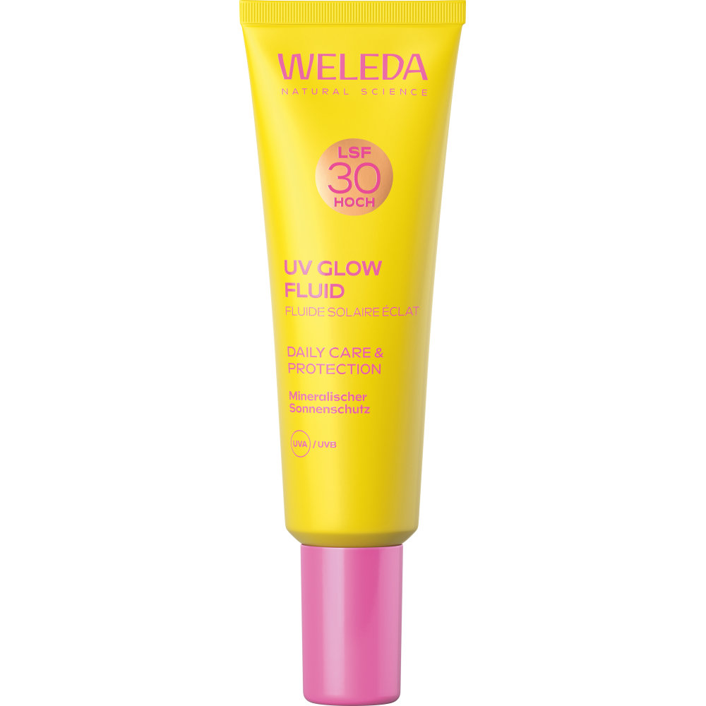 WELEDA Glowy UV Fluid FPS 30 30 ml - Protection solaire