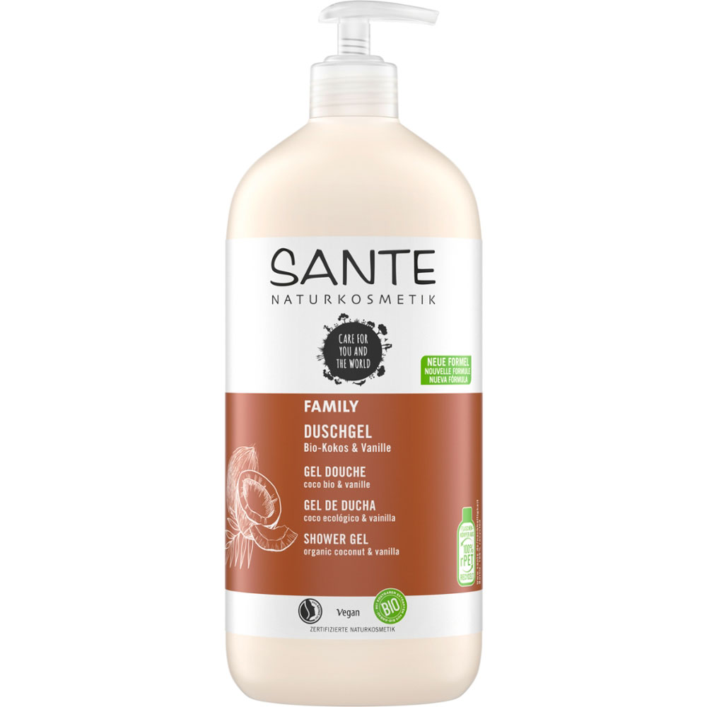Sante FAMILY Gel douche coco & vanille bio 950ml 950 ml