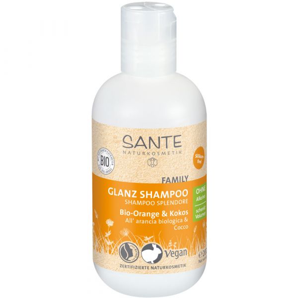 Sante Glanz Shampoo Bio-Orange & Kokos 200ml