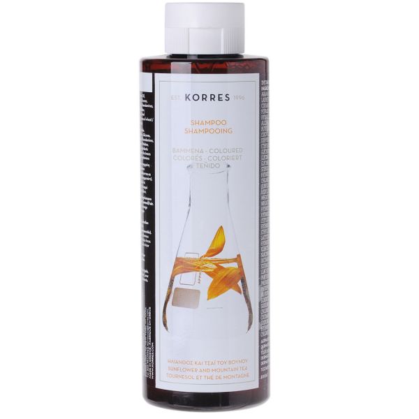 Korres Sunflower & Mountain Tea Shampoo für coloriertes Haar