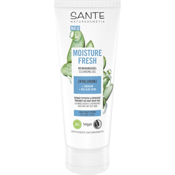 Sante Moisture Fresh Reinigungsgel Hyaluron, Squalan & Aloe Vera