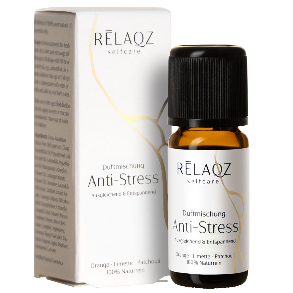 RELAQZ Mélange de parfums Anti-Stress 10 ml - Aromathérapie