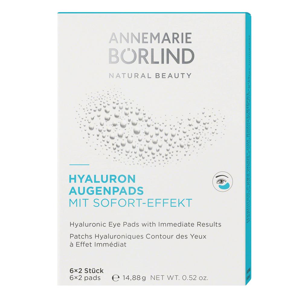 ANNEMARIE BÖRLIND HYALURONE PADS POUR LES YEUX avec effet immédiat