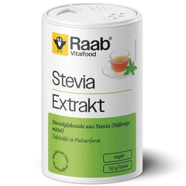 Raab Vitalfood Stevia Extrakt Tafelsüße