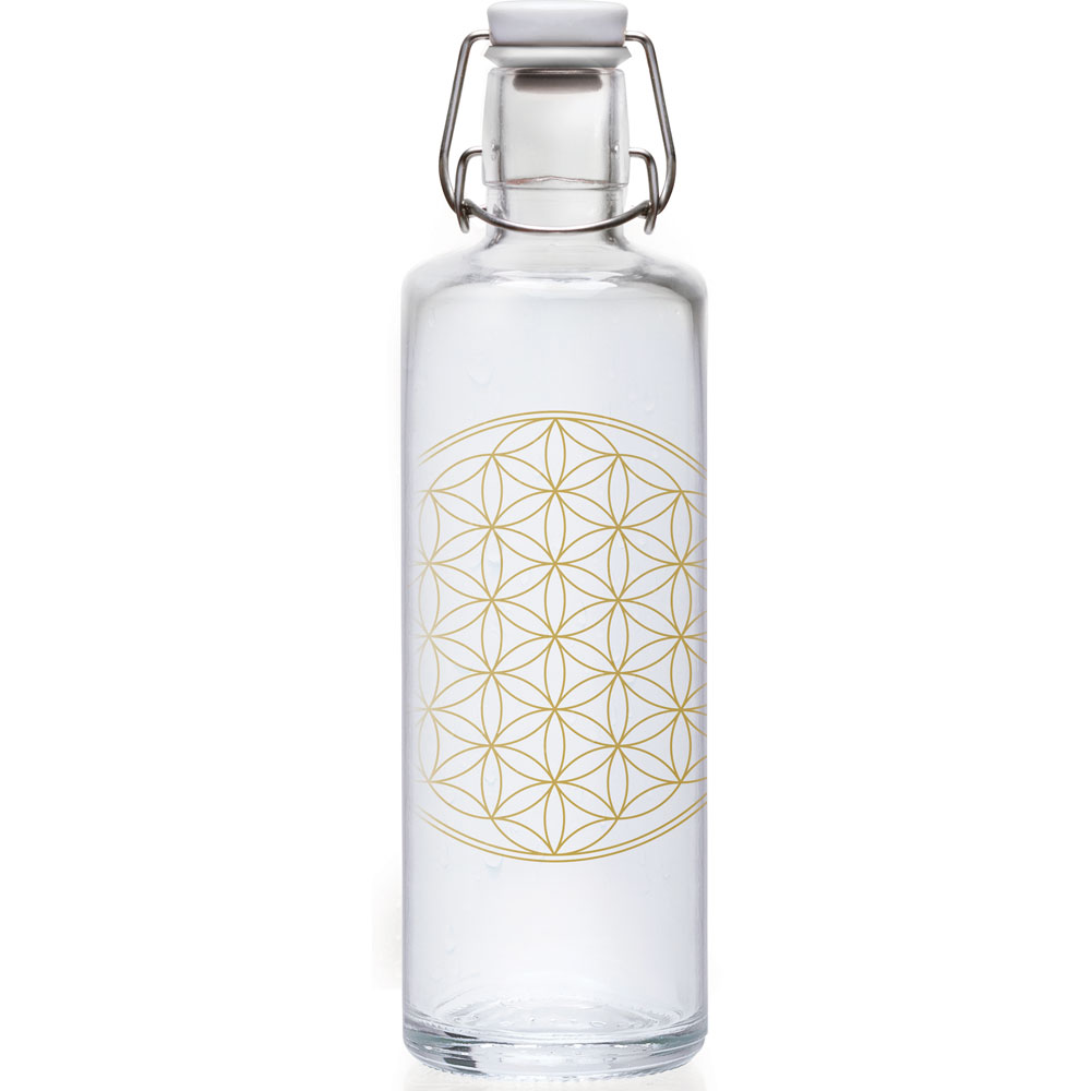 Soulbottles Fleur de vie 1 Liter 0,6 Liter1 Liter - Vaisselle