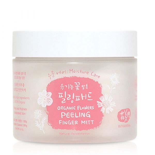 Whamisa Peeling Finger Mitt Flowers