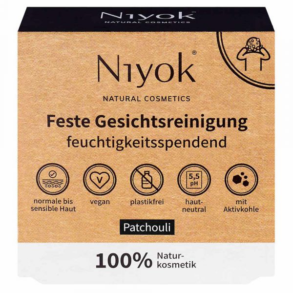 Niyok Feste Gesichtsreinigung Patchouli