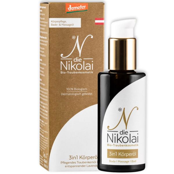 die Nikolai 3in1 Körperöl