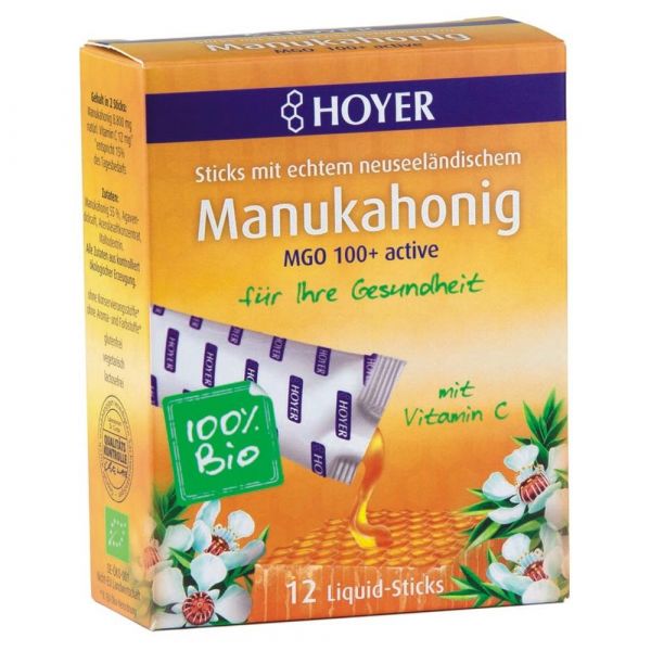 Hoyer Manukahonig Liquid Sticks Hoyer Manukahonig Liquid Sticks