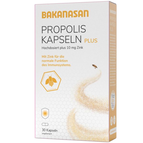 Bakanasan Propolis Kapseln Plus 30 Stück